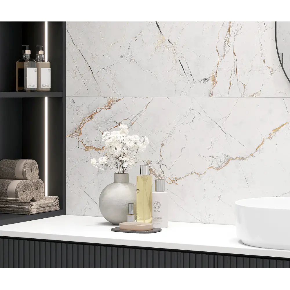 DUNA Magnum White Carving - керамогранит под мрамор 60x120 см 89424148 STLM-1565432 - Вид №4