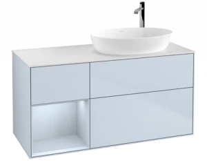 Villeroy&Boch Тумба под раковину Прямоугольная версия F921HAHA Finion Cloud Matt Lacquer