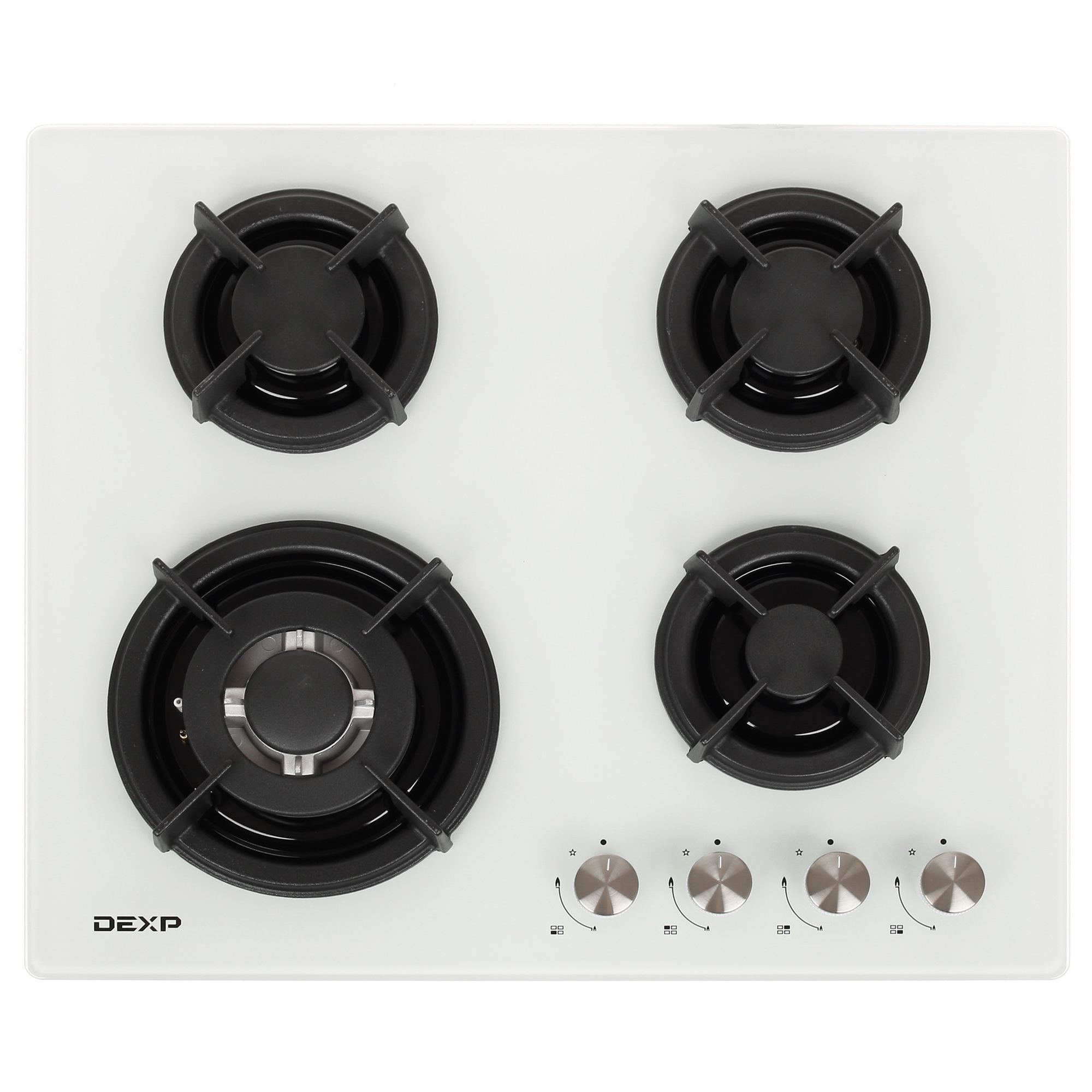 1298156 Газовая варочная поверхность DEXP 10M4GT STDN-0093505