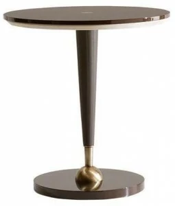 VOLPI Круглый деревянный журнальный столик Luigi volpi Lv-41002