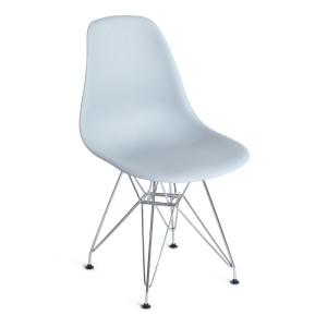90618862 Стул Стул cindy iron chair (eames) (mod. 002) 82.5х46х51 см пластик цвет серый MODERN STLM-0310419 TETCHAIR