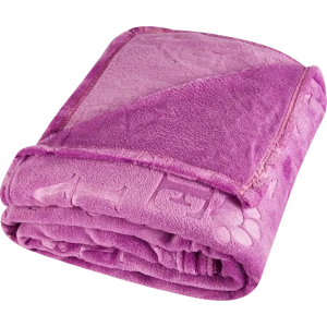 Плед Lapa 150x200 см фланель цвет пурпурный