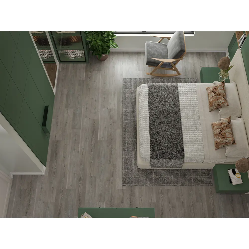 SPC плитка Kreaforta Дуб Аксай - напольное покрытие премиум-класса 89396948 STLM-1569118 - Вид №4