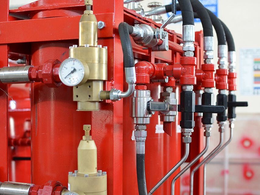 Система противопожарной защиты от пыли Tema Sistemi TWIN AGENT ARCH-00005495