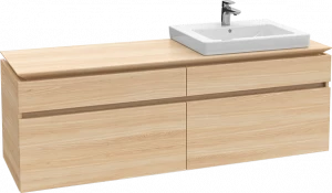 Villeroy&Boch Тумба под раковину Прямоугольная версия B69100E8 Legato White Wood