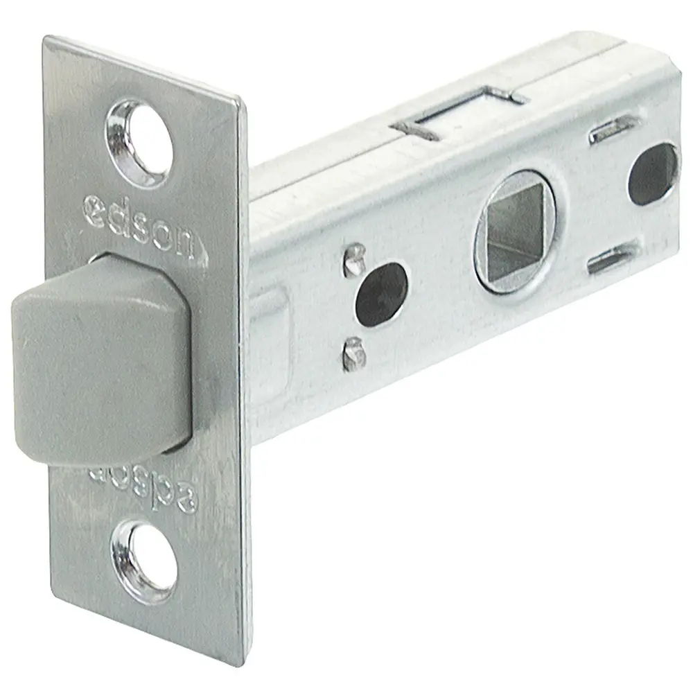 Защёлка межкомнатная EDS-6-45 сталь/пластик цвет матовый хром EDSON STLM-2023459
