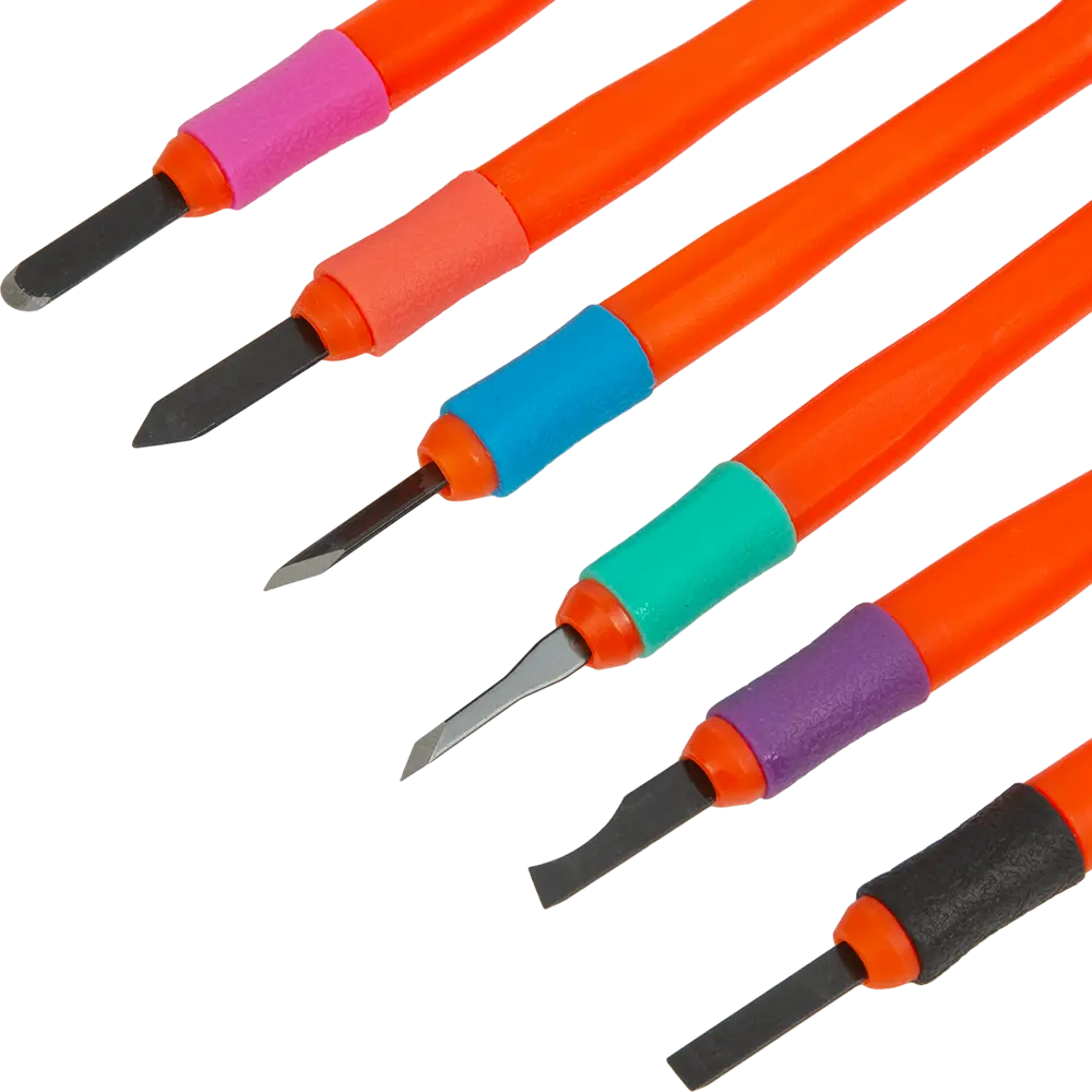 Набор резцов по дереву Спец 3620, пластиковая ручка, 6 шт STLM-2128864 - Вид №1