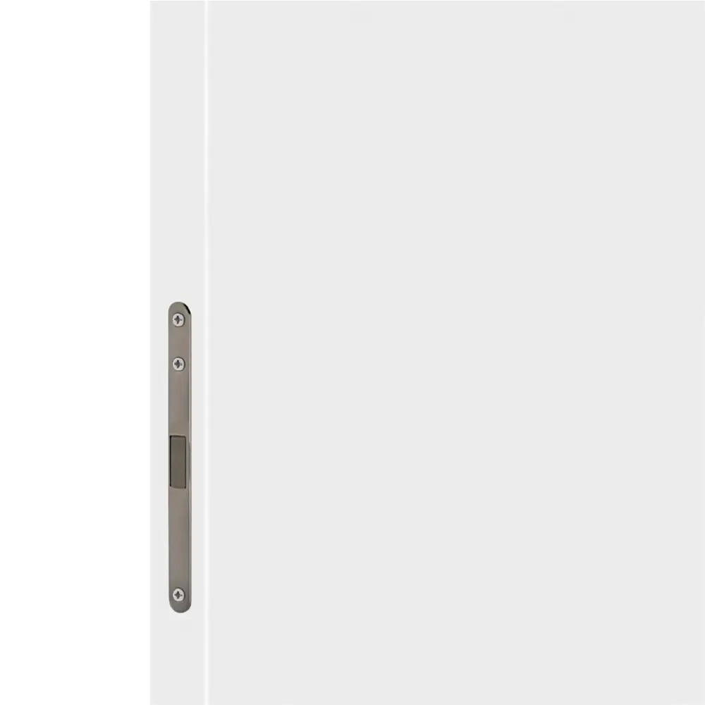 Дверь межкомнатная глухая с замком комплекте Invisible 60x210 см левая без кромки цвет белый 89383006 STLM-2101240 VELLDORIS  - Вид №2
