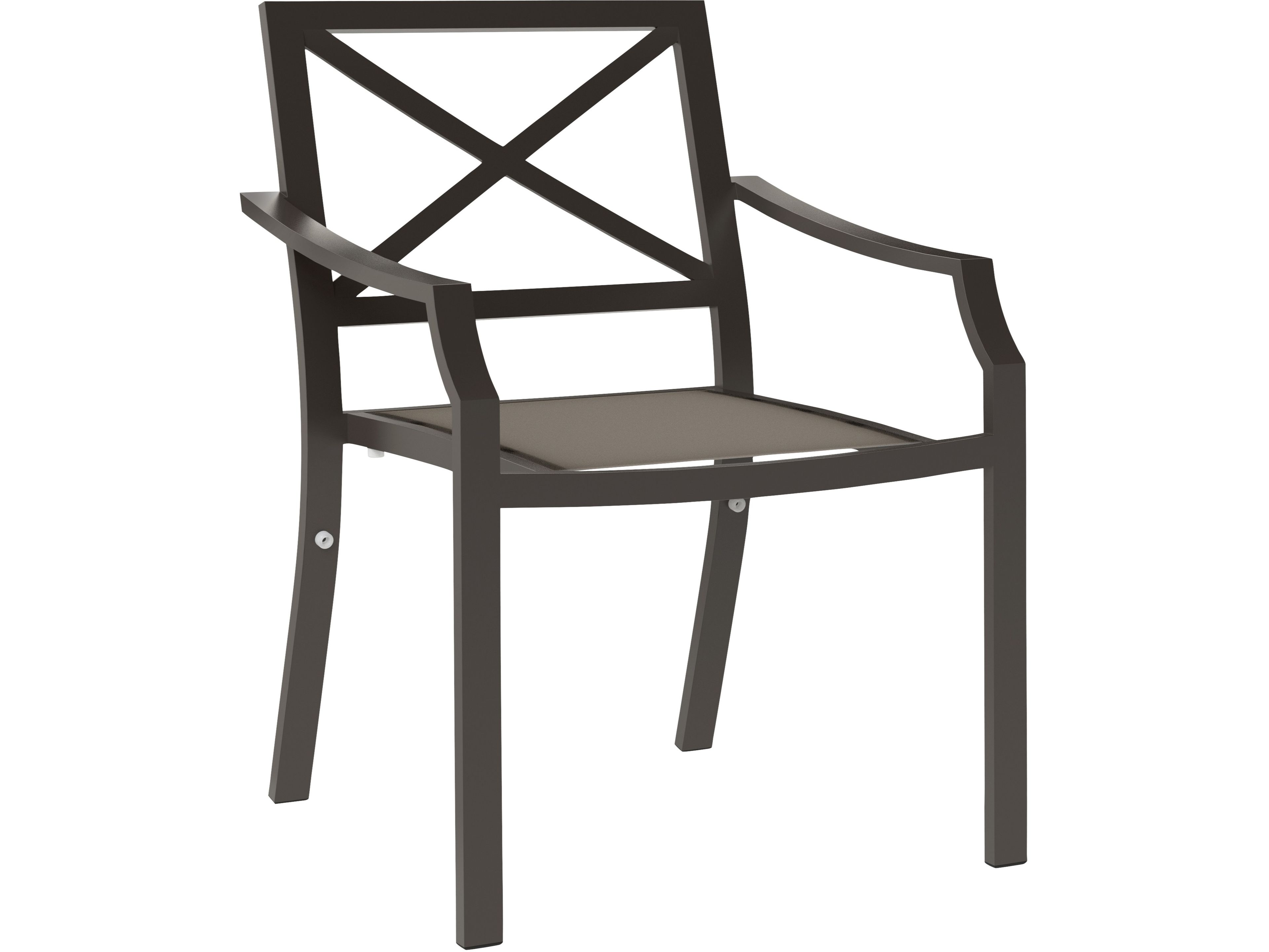 Алюминиевый штабелируемый садовый стул с подлокотниками JANUS et Cie Fiore ARCH-00126386