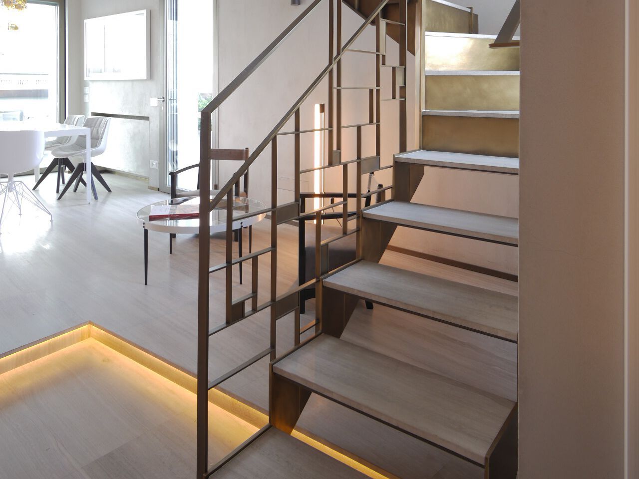 Латунные перила для лестницы Galbiati Luxury Balustrade ARCH-00048578