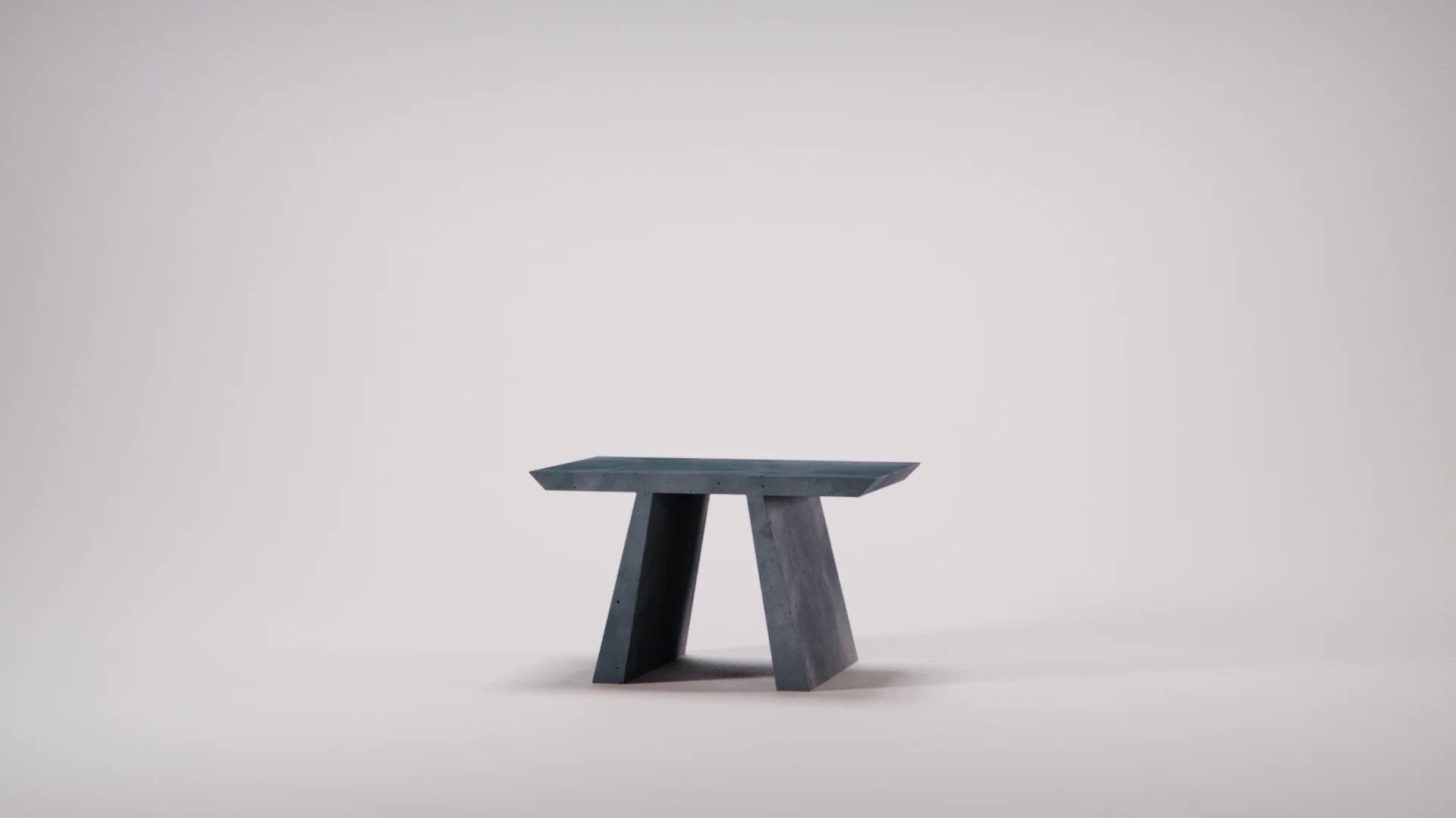 Низкий бетонный журнальный столик Forma&Cemento Abecedario ARCH-00110033 - Вид №9