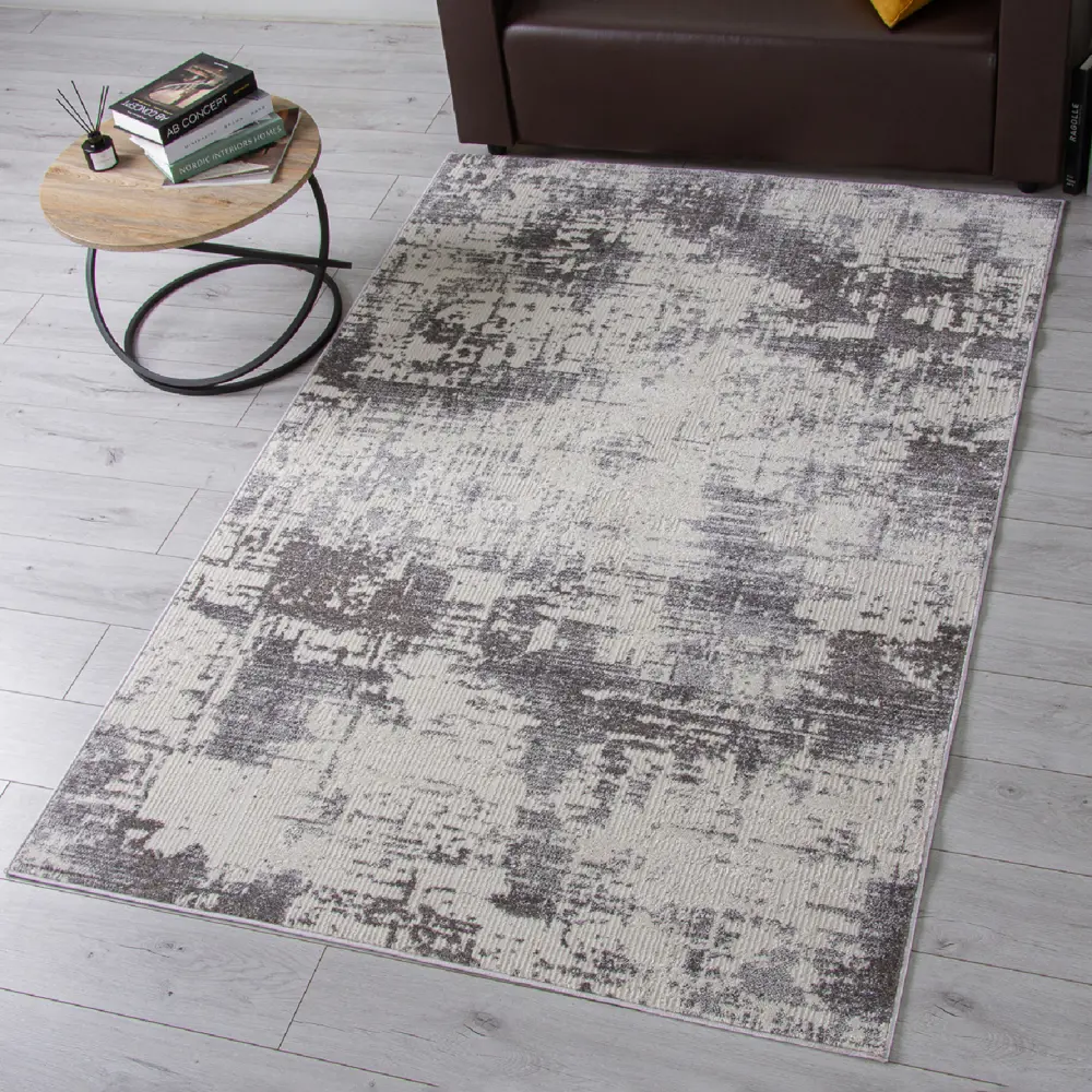 Ковер Merinos Nensi 200x290 см полипропилен L060 цвет серый STLM-2133253