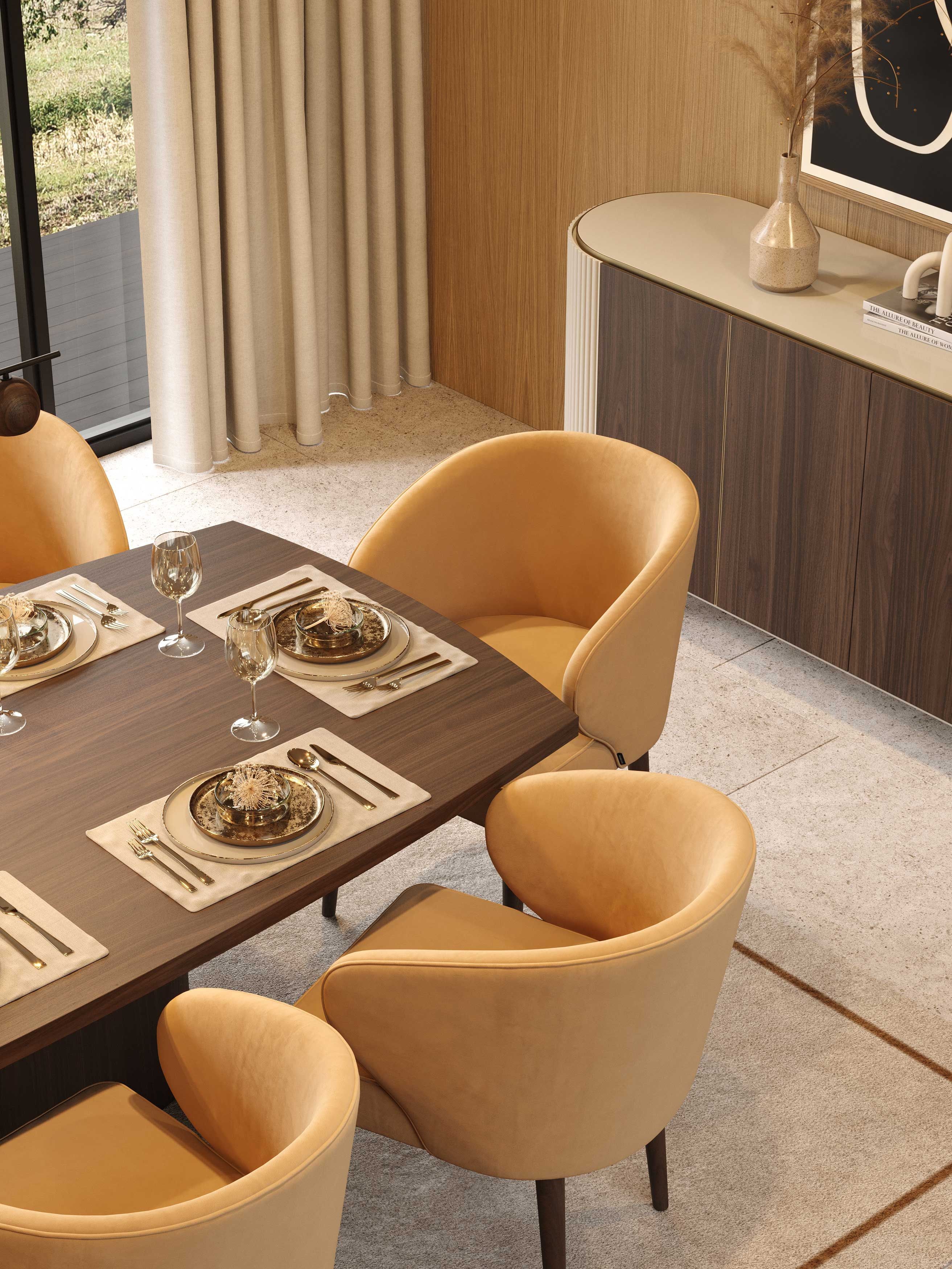 Шкаф из дуба с распашными дверями Stylish Club клуб ARCH-00054393 - Вид №4