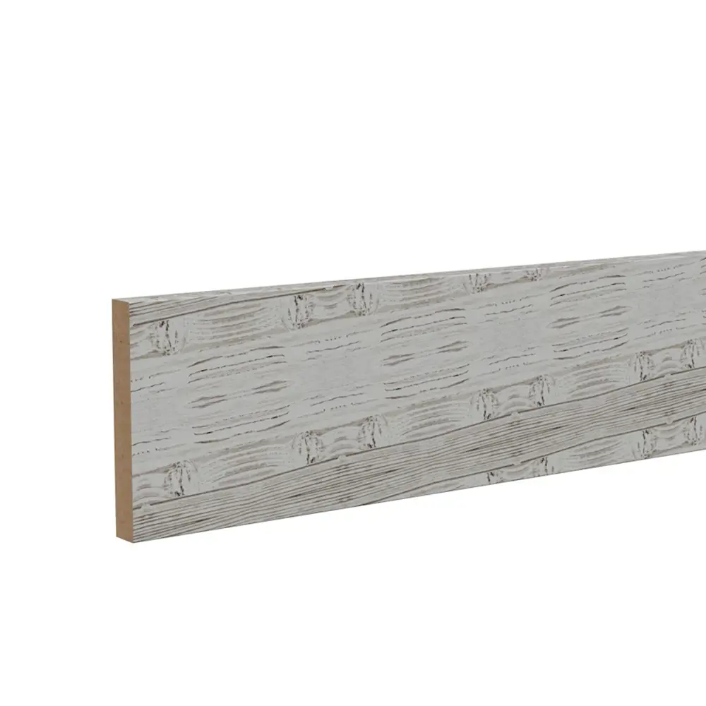 Добор Рустик 2070x238х8 мм ПВХ ламинация цвет северная сосна КРОНОПРОФИЛЬ STLM-2083870