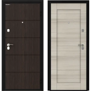 Дверь входная металлическая Оптим 98x205 см правая дуб седой