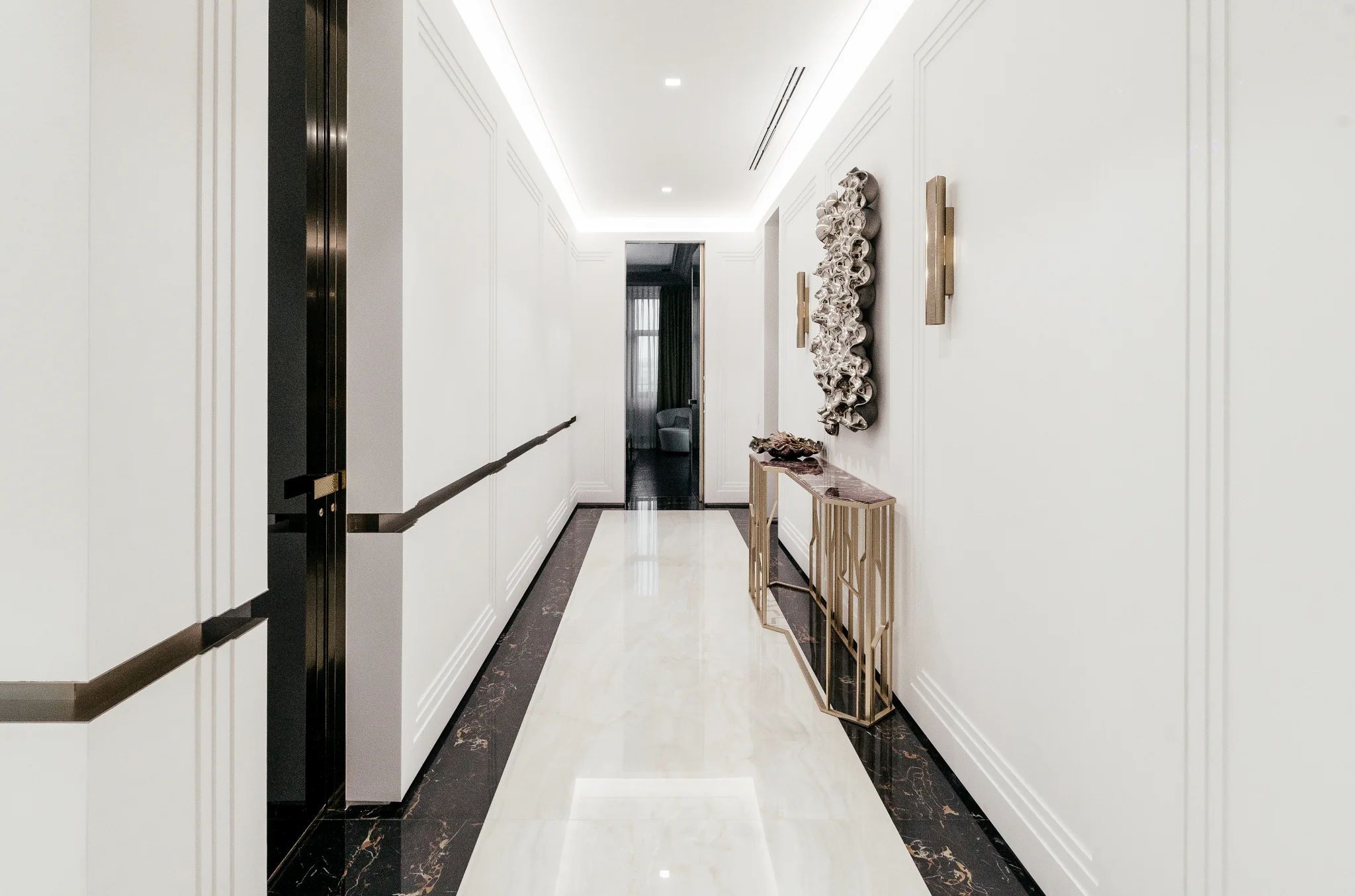 Декоративный предмет стеклянной стены PlusObject BUBBLES RECTANGLE ARCH-00045852 - Вид №1