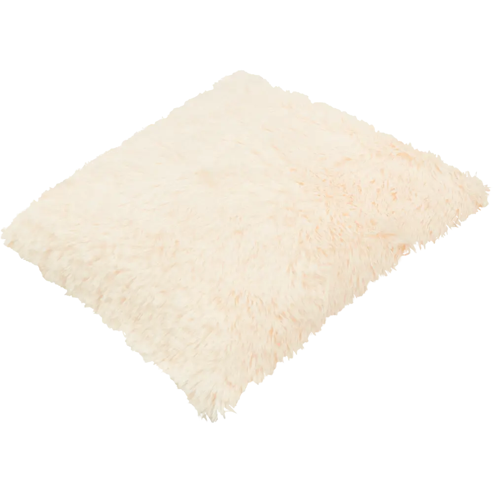 Подушка Искусственный мех 40x40 см цвет айвори 82745297 STLM-2024833 Eclair  - Вид №1