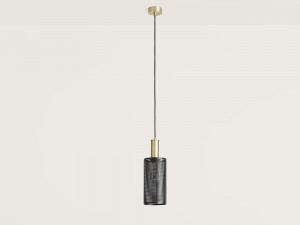 092114 Подвесной светильник 25 cm латунь - черный Aromas del Campo Fito