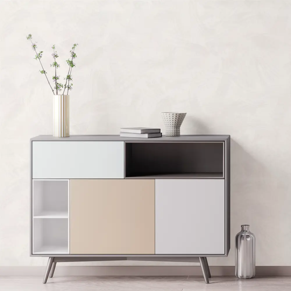 Флизелиновые обои Артекс Фокус бежевые 1.06 м 89400273 STLM-1476975 - Вид №4