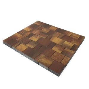 Плитка тротуарная BRAER Старый город Ландхаус 1200x1000 мм цвет Мальва толщина 60 мм