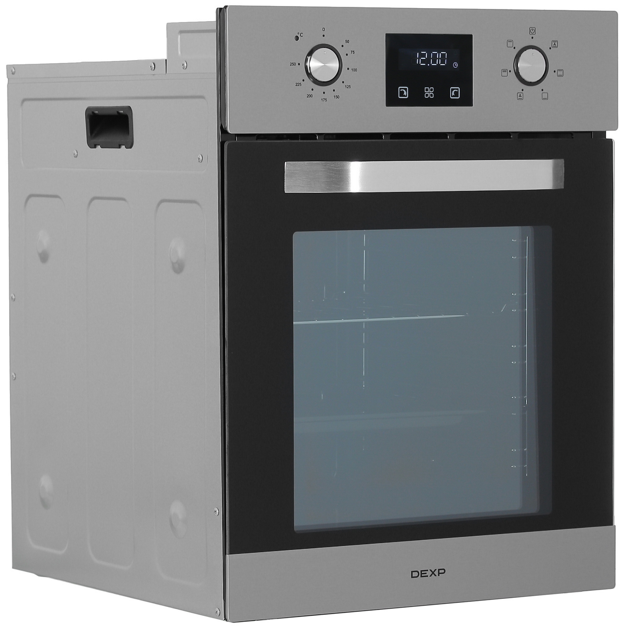 9047522 Электрический духовой шкаф DEXP 1YLO45DS серебристый STDN-0067699 - Вид №1