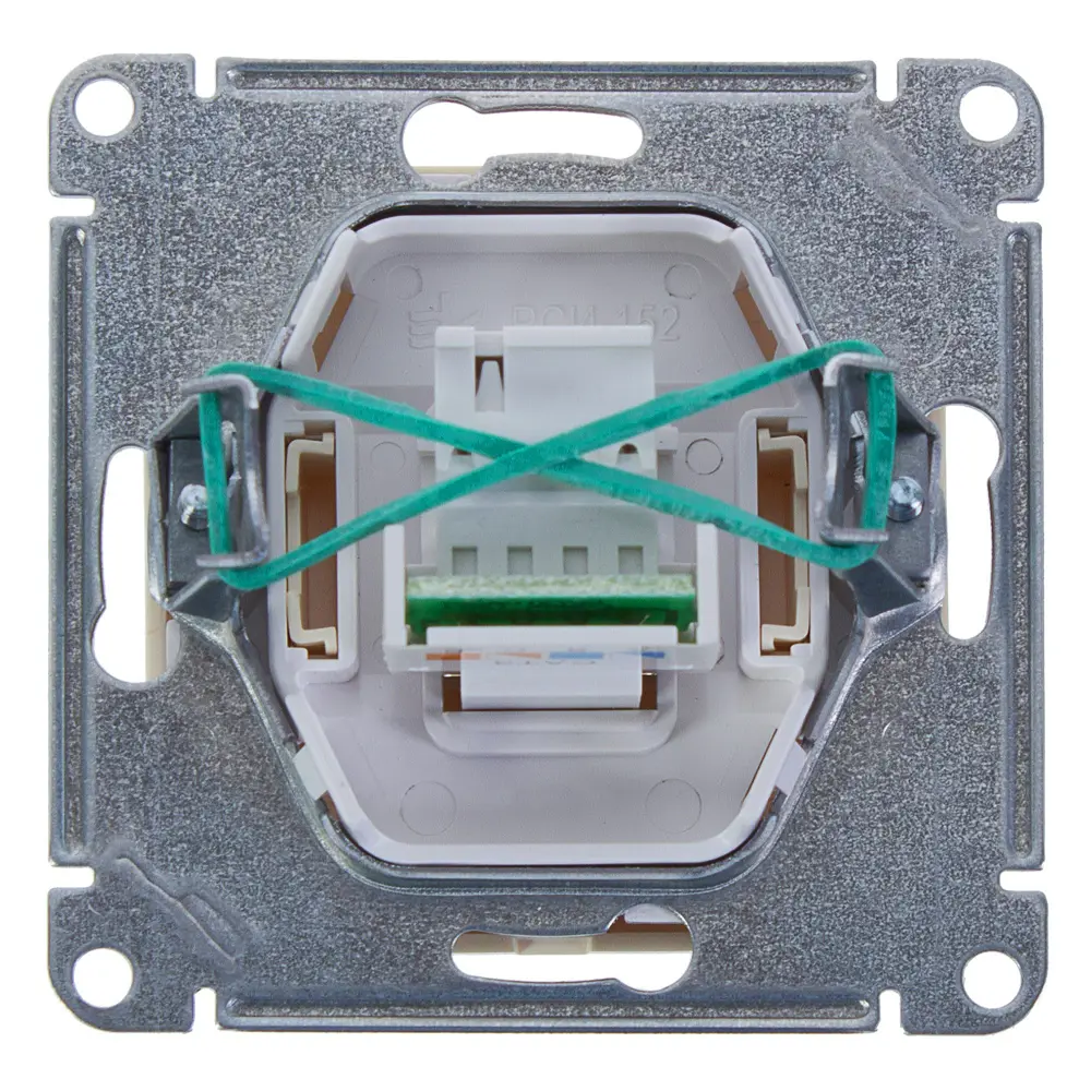Телефонная розетка W59, 1 разъем, цвет слоновая кость Schneider Electric STLM-2053159 - Вид №2