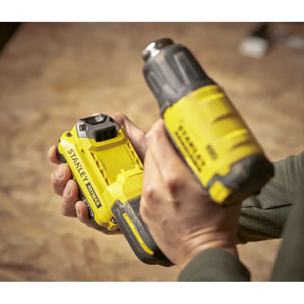 Фен технический аккумуляторный Stanley Fatmax SFMCE530B-XJ SF, 18 В без АКБ и ЗУ STLM-2187525 - Вид №10