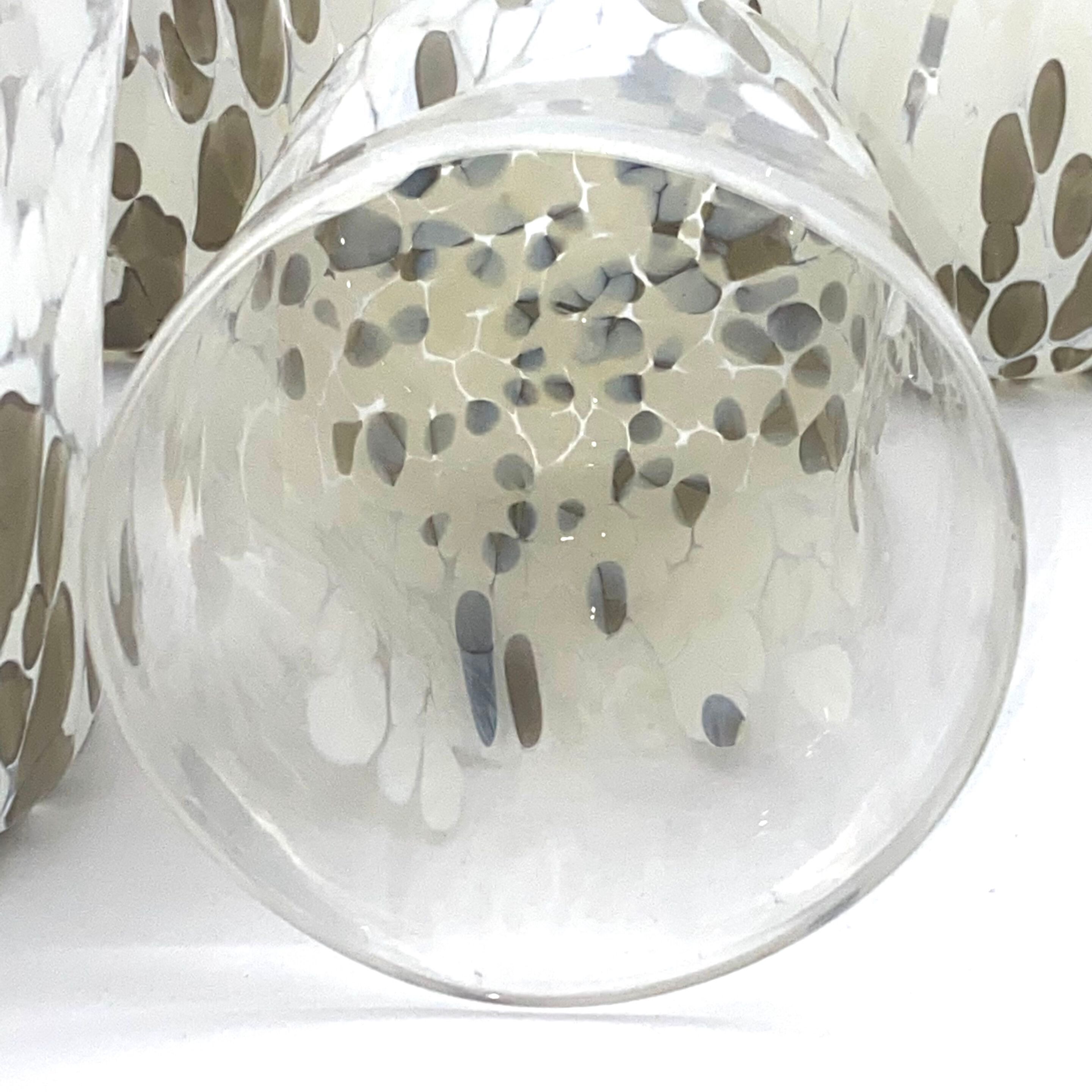 Набор из шести стаканов из муранского стекла ручной работы YourMurano готы ARCH-00105040 - Вид №12