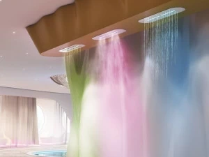 Ama Luxury Shower Потолочная лейка для душа из нержавеющей стали с хромотерапией