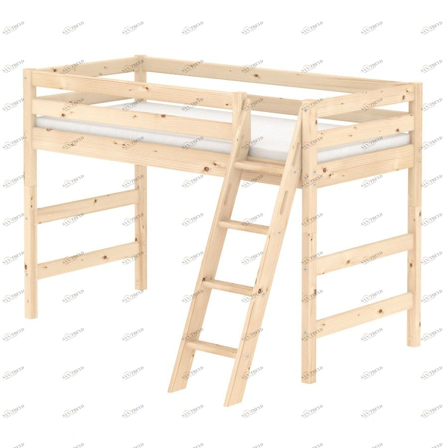 Лестница для детской кровати чердака