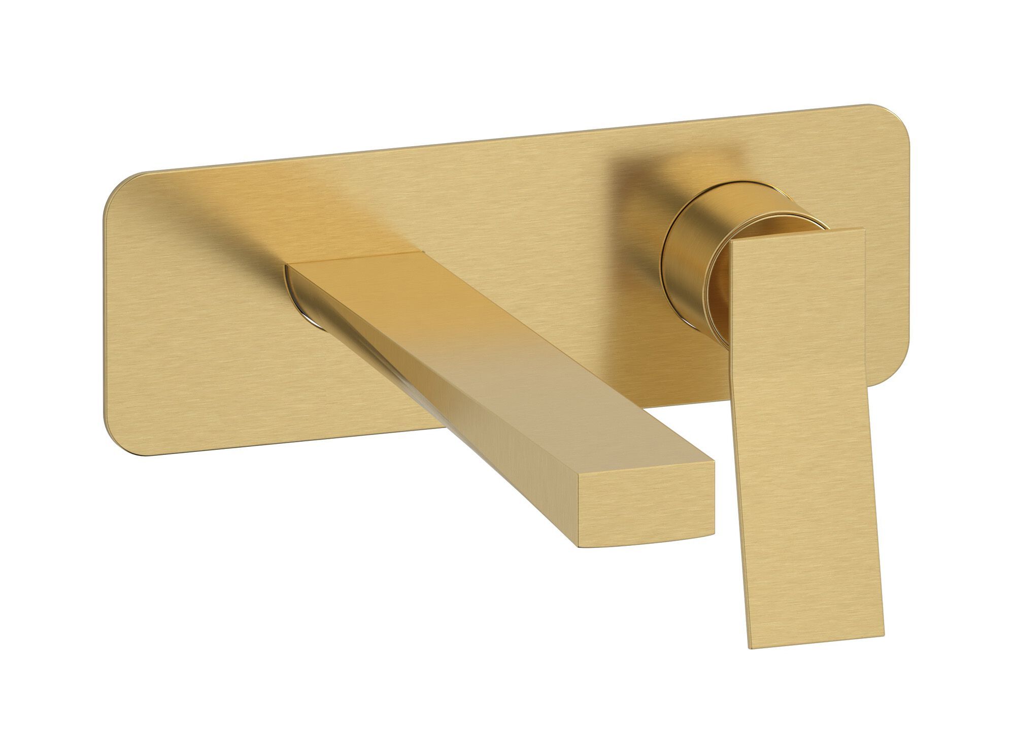 Настенный смеситель для раковины с 2 отверстиями и автоматическим сливом IB Wave ARCH-00099953 - Вид №4