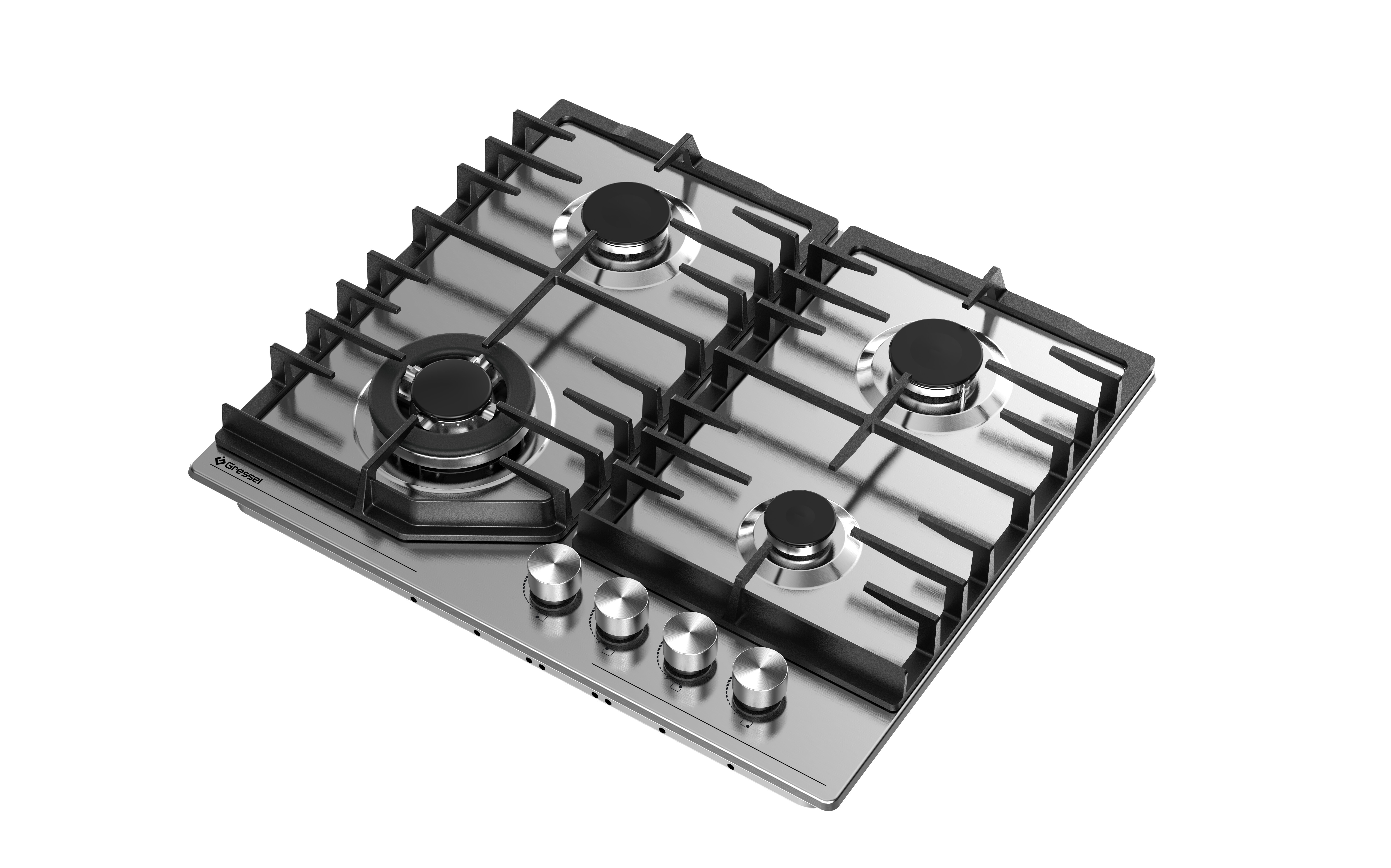 9256887 Газовая варочная поверхность Gressel RU60V41M77011 STDN-0122928 - Вид №5