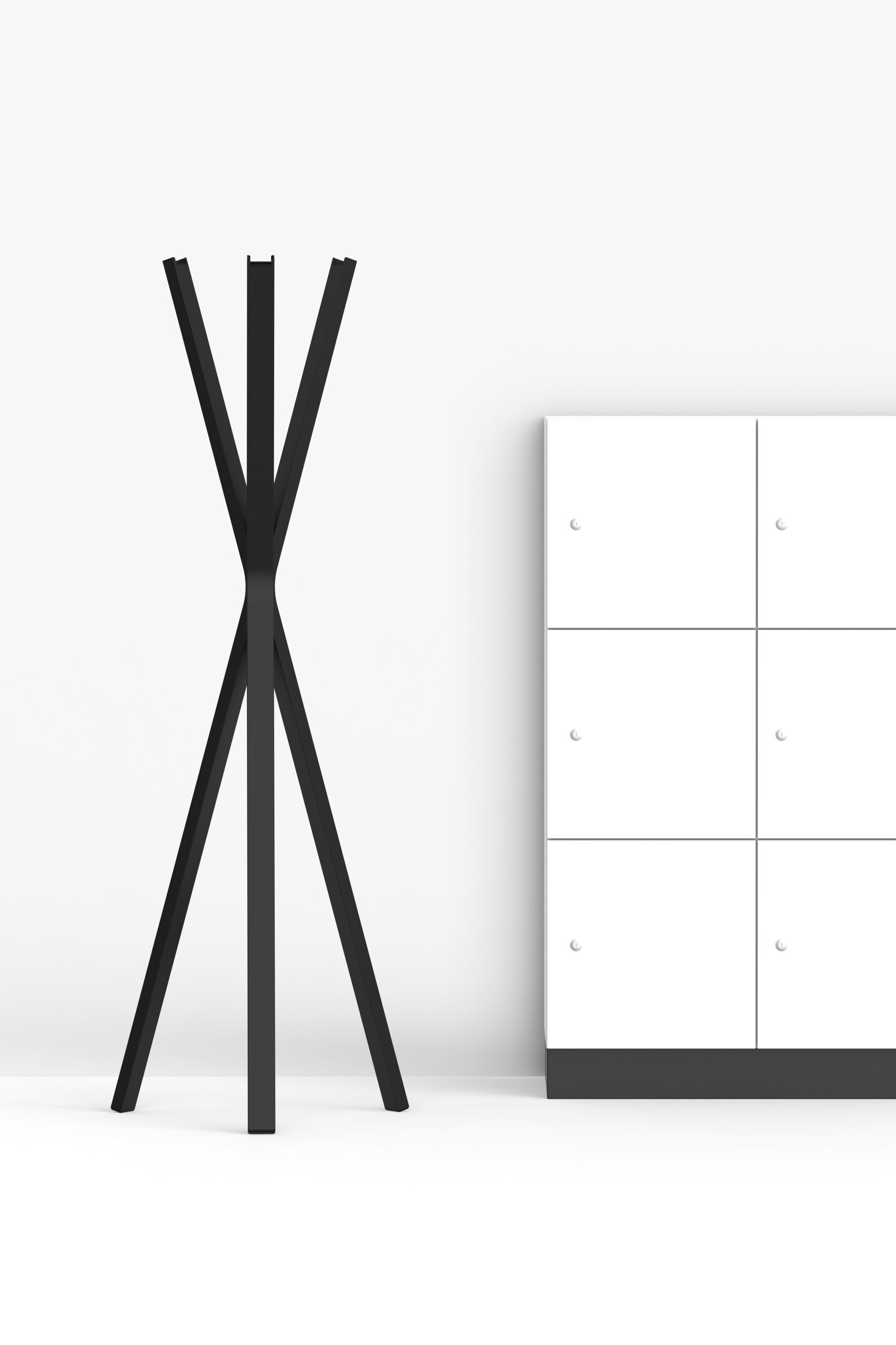 Стальная напольная вешалка с порошковым покрытием FUNCTIONALS HJW ARCH-00064733 - Вид №10