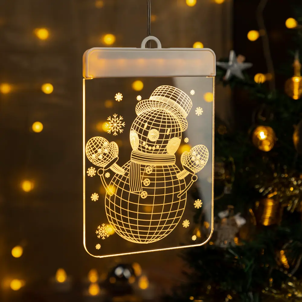 Светильник светодиодный Ritter Snowman 3D 29293 7 на батарейках STLM-2132009