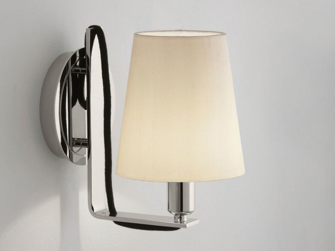 Настенный светильник из металла и шелка Kalmar KREMS ARCH-00036154 - Вид №2