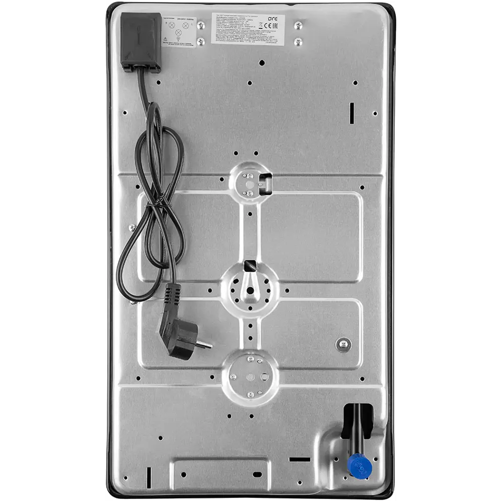 Варочная поверхность газовая ORE LGA30AB 2 конфорки, 29.7x51.5 см, цвет чёрный STLM-2146370 - Вид №5