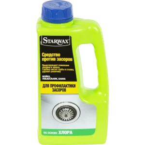 Средство против засоров Starwax, 1 л
