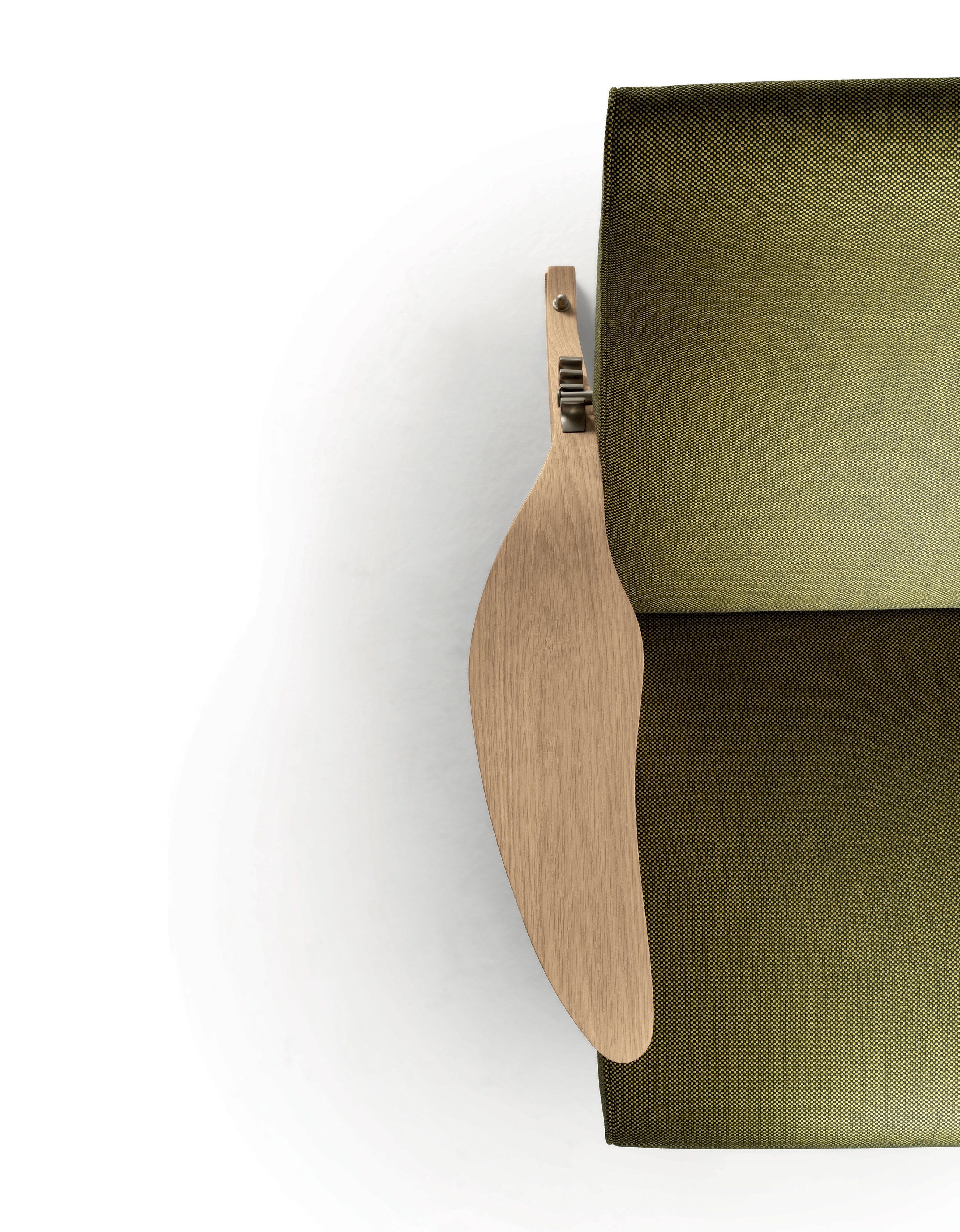 Кресло с откидной спинкой из ткани или кожи Zanotta Carlo Mollino CM 2020 ARCH-00029133 - Вид №8