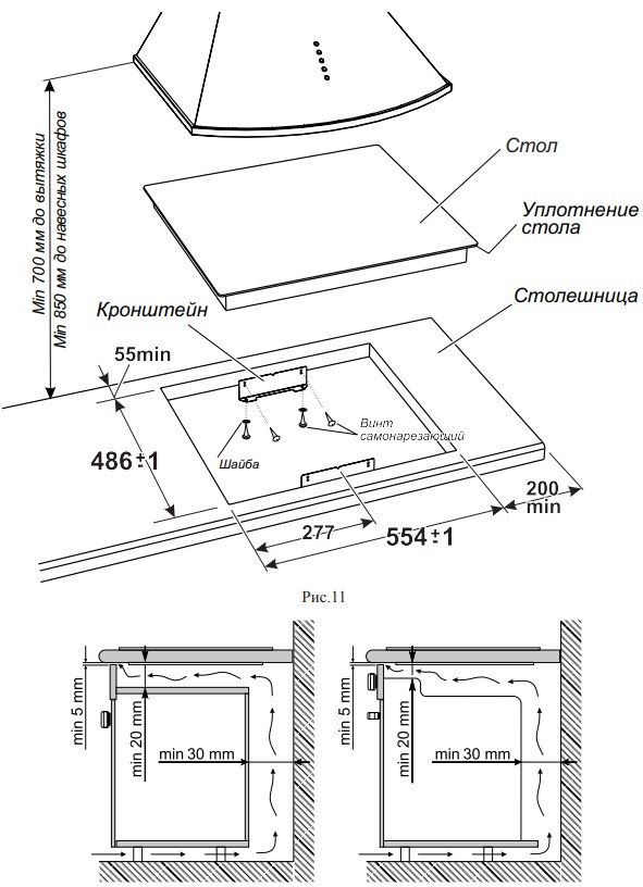9114576 Электрическая варочная поверхность Gefest ЭС В СН 4231 К11 STDN-0139564 - Вид №1
