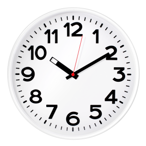 84759068 Настенные часы в белом, D30 см, пластик, цвет белый Классика STLM-0054704 TROYKATIME