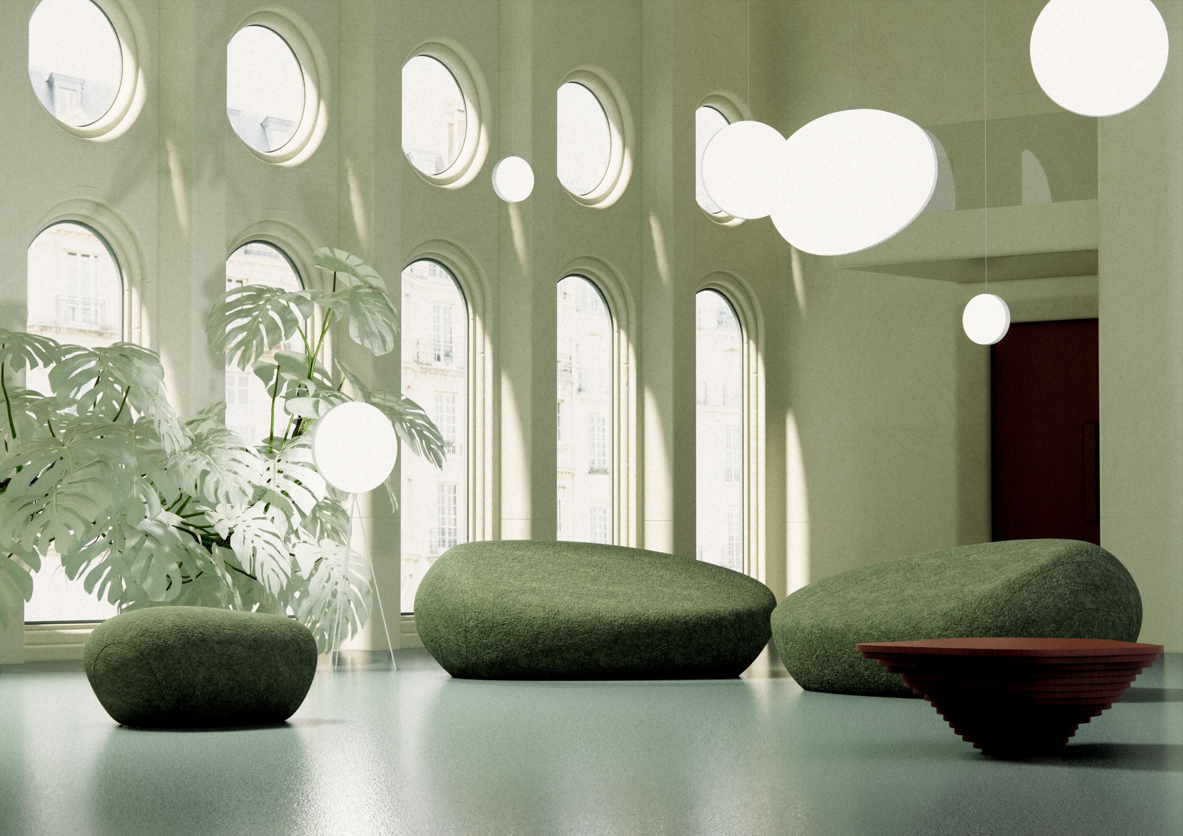 Шерстяной диван smarin Livingstones - ARDA pebble system ARCH-00065964 - Вид №4