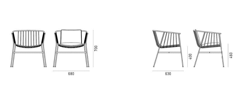 Стальное кресло SP01 Jeanette ARCH-00122568 - Вид №11