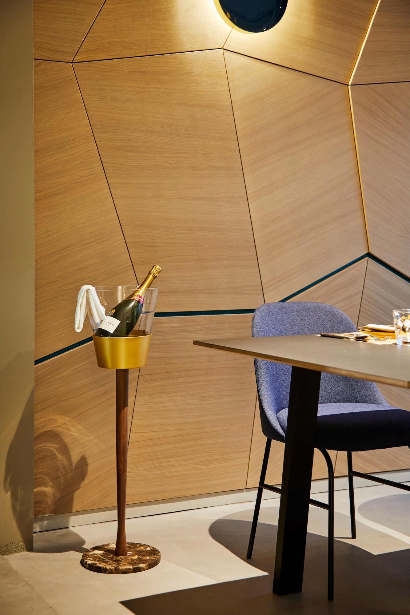 Алюминиевое и деревянное ведро для льда NOMON Moments ARCH-00035071 - Вид №1