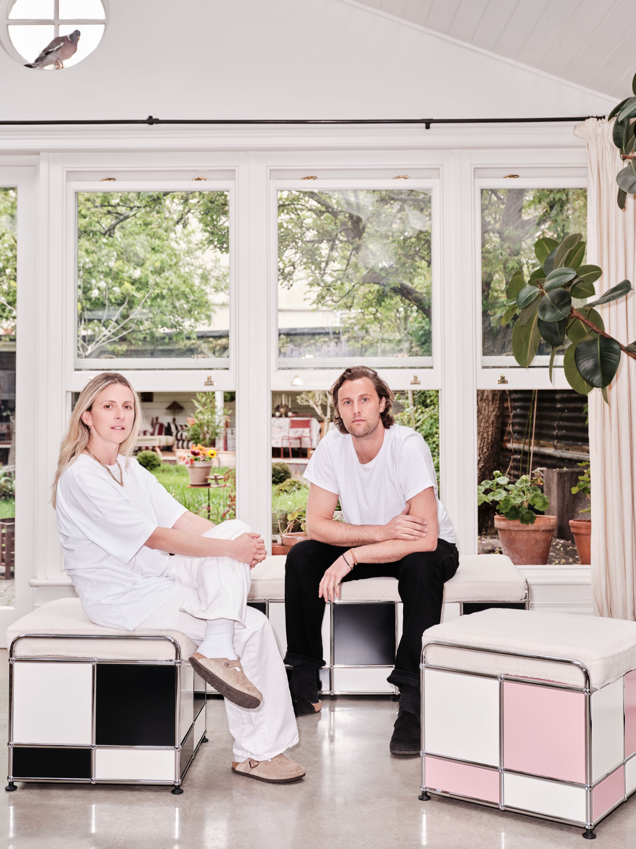 Стальная скамья USM TESSELLATE ARCH-00000624 - Вид №5