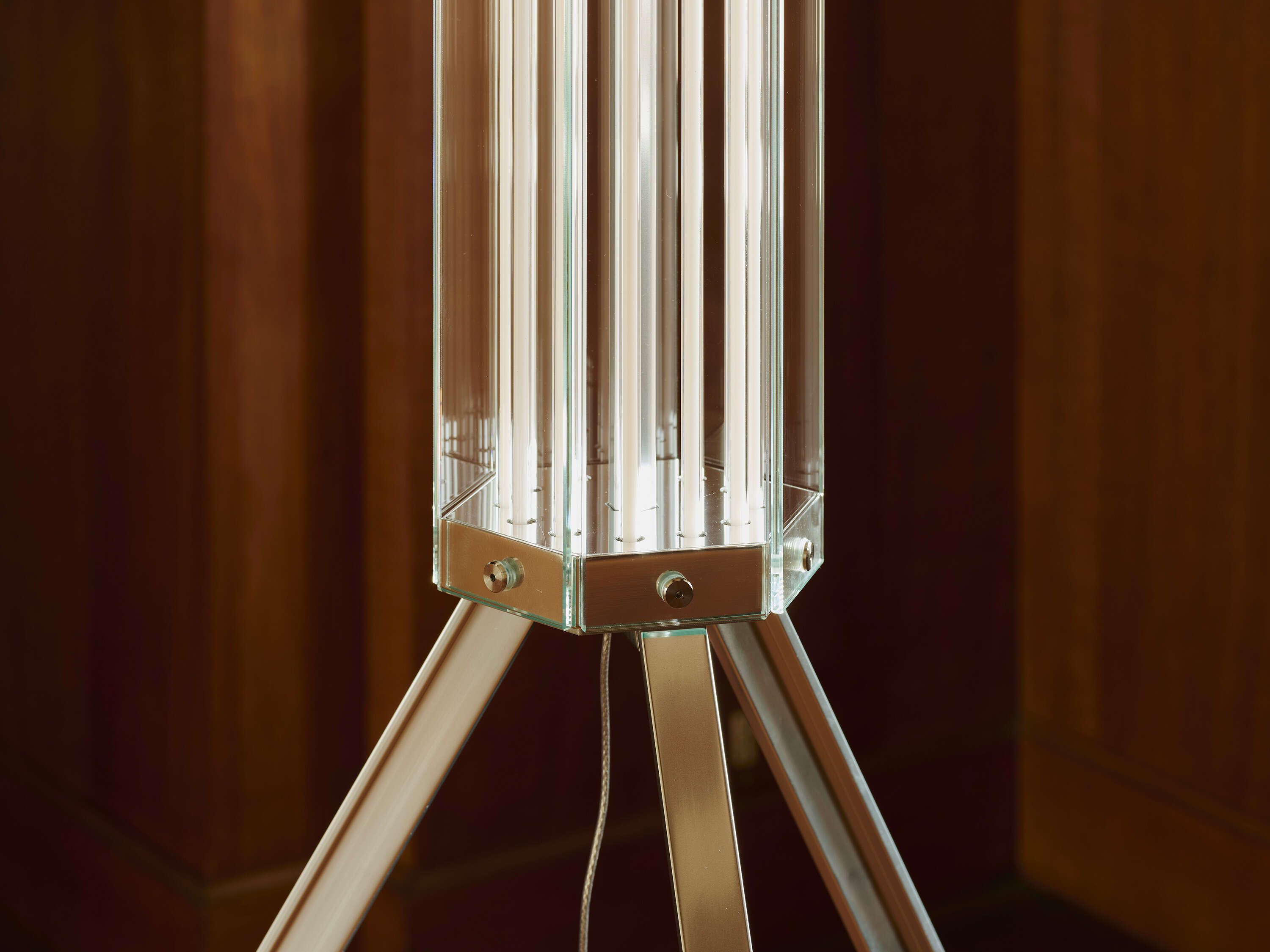 Стеклянный светодиодный торшер Flos Superwire ARCH-00124389 - Вид №4