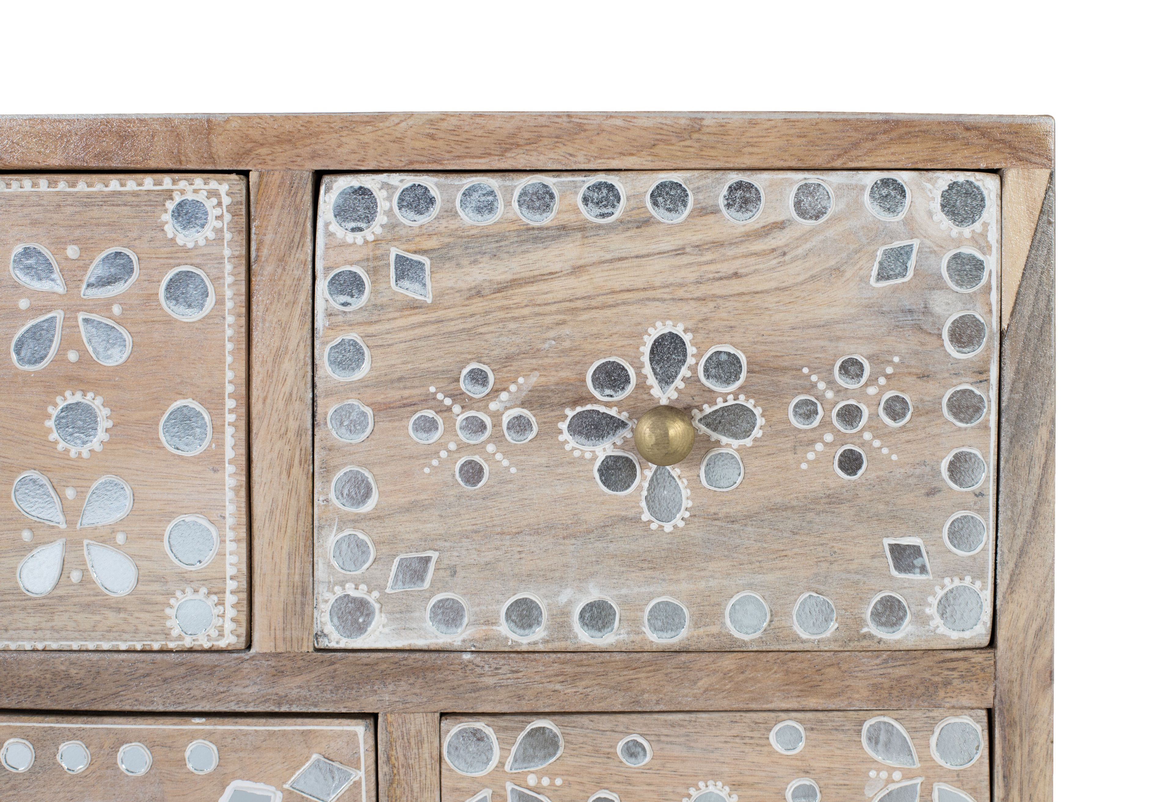 Тумбочка из манго с ящиками Giner y Colomer 1788 ARCH-00127563 - Вид №2