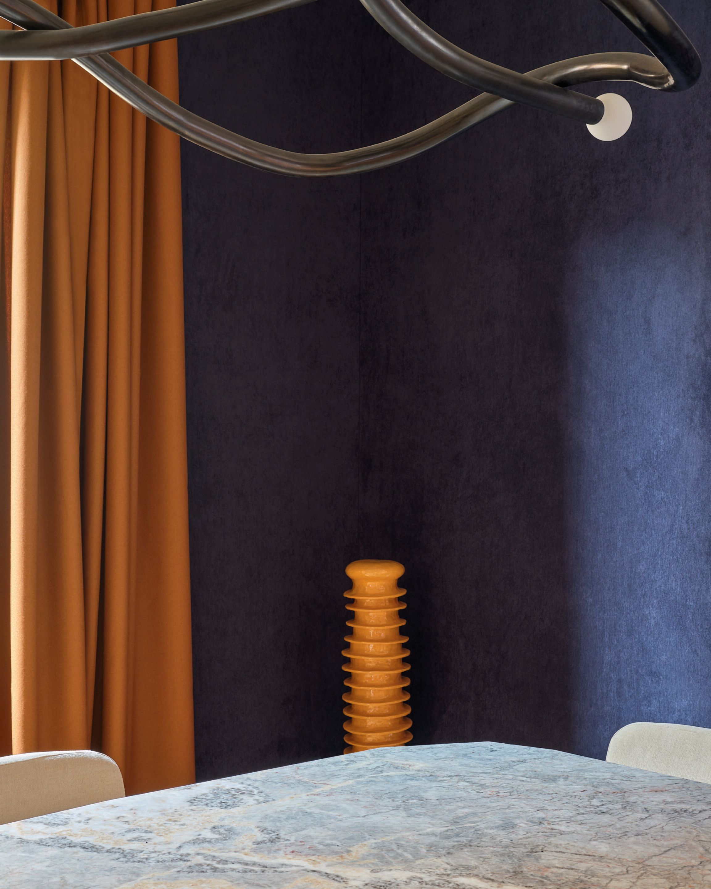 Бархатная моющаяся настенная ткань Élitis Alcôve ARCH-00145933 - Вид №10