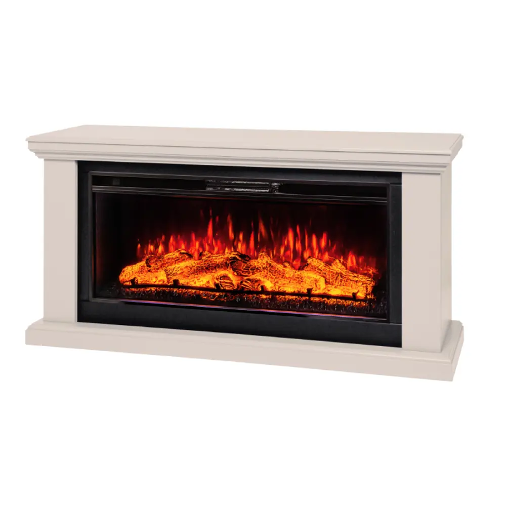 Каминокомплект Realflame Melissa 42 WT-P512 с очагом Saphir-S 42 1600Вт молочный