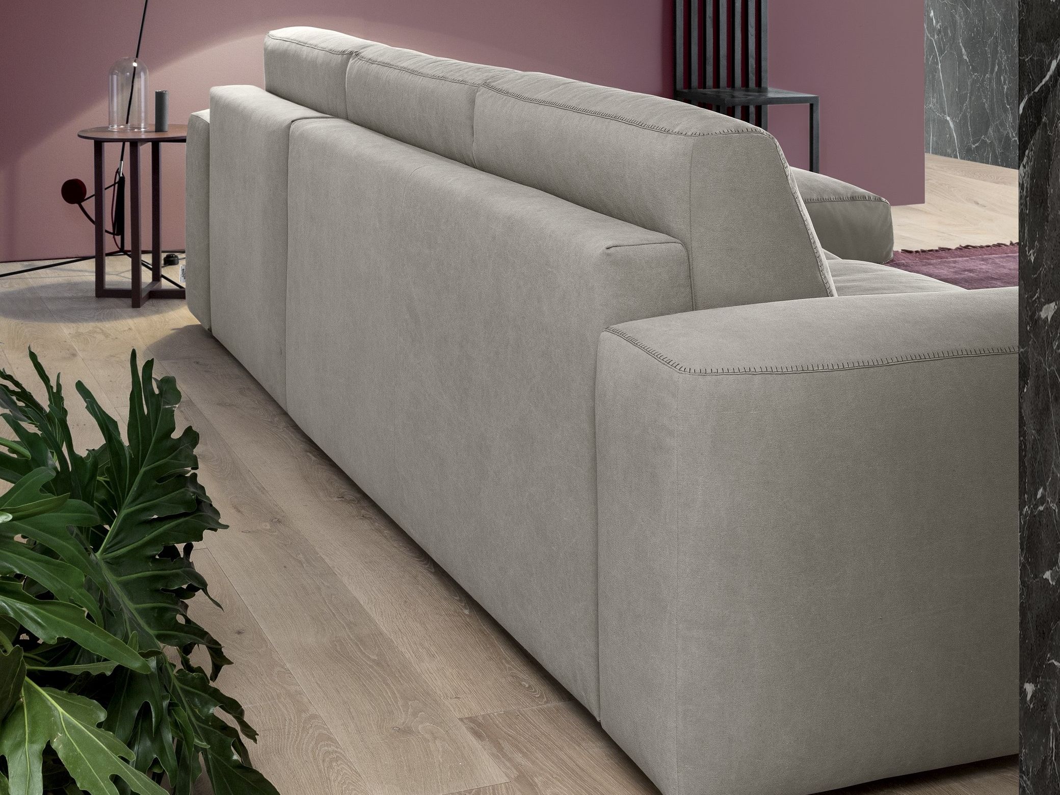 Двуспальный диван-кровать из ткани с полуостровом Felis Day &amp ARCH-00089866 - Вид №4