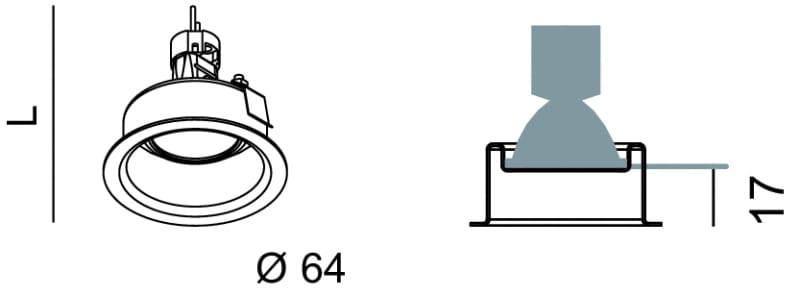 Утопленный прожектор Lucifero's CI FISSO ARCH-00013459 - Вид №3